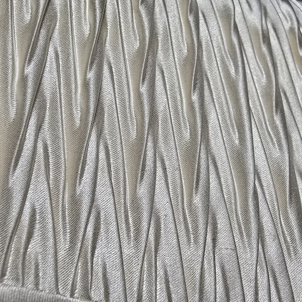 Vintage 1980's Partners Ivory Satin Clutch Purse 48557, 10" X 6 " - Picture 8 of 14